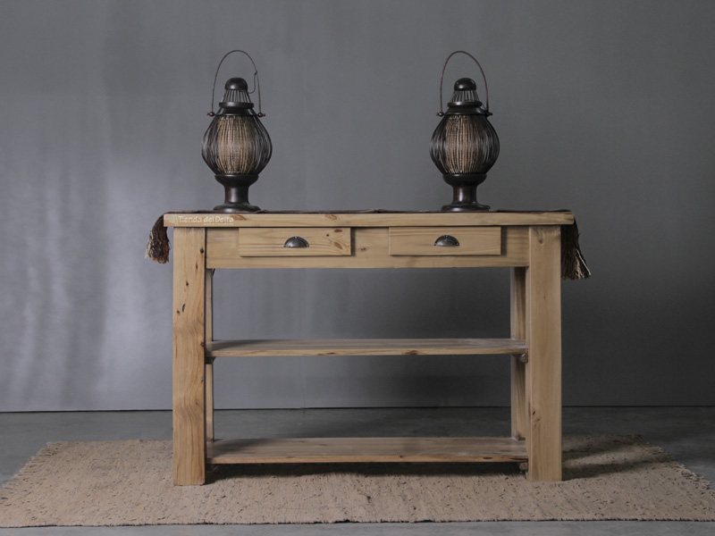 MESA DE APOYO MACIZA X 1.20