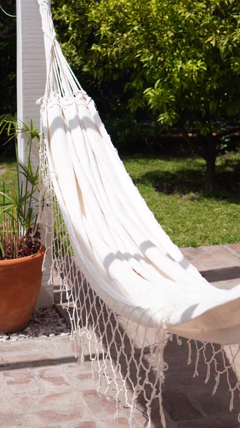 HAMACAS PARAGUAYAS CRUDAS Y COLOR