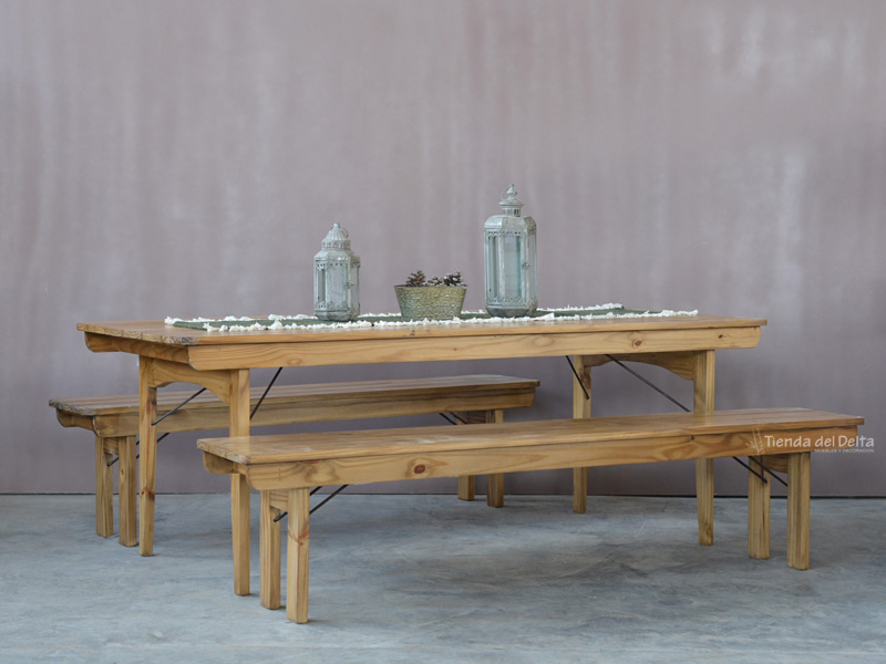 BANCO PLEGABLE 2.10X0.35