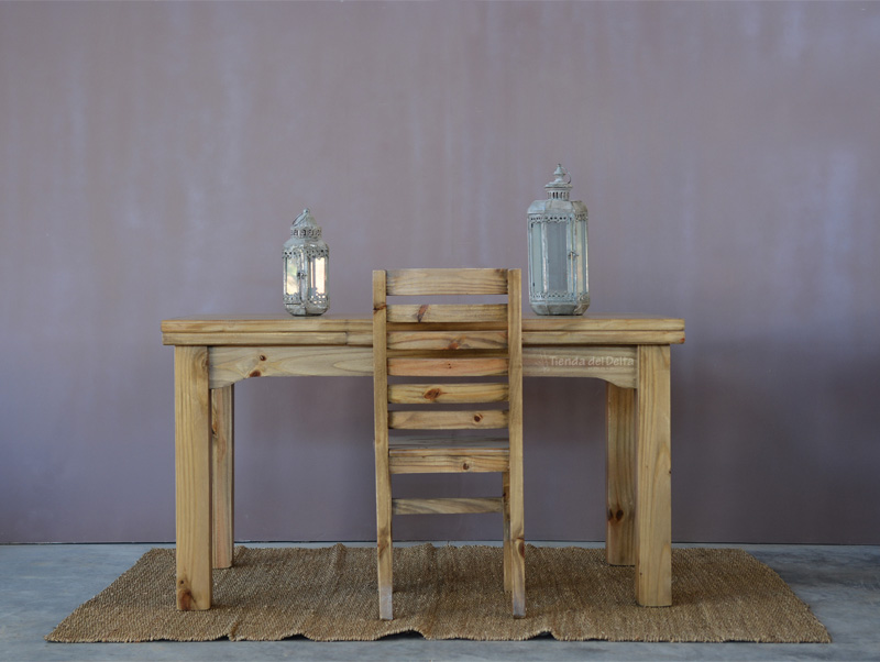 MESA COM EXTENSIBLE ENCHAPA 1.60 A 2.60