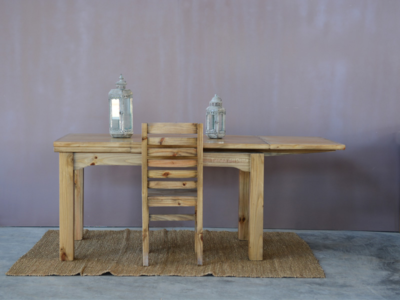MESA COM EXTENSIBLE ENCHAPA 1.60 A 2.60
