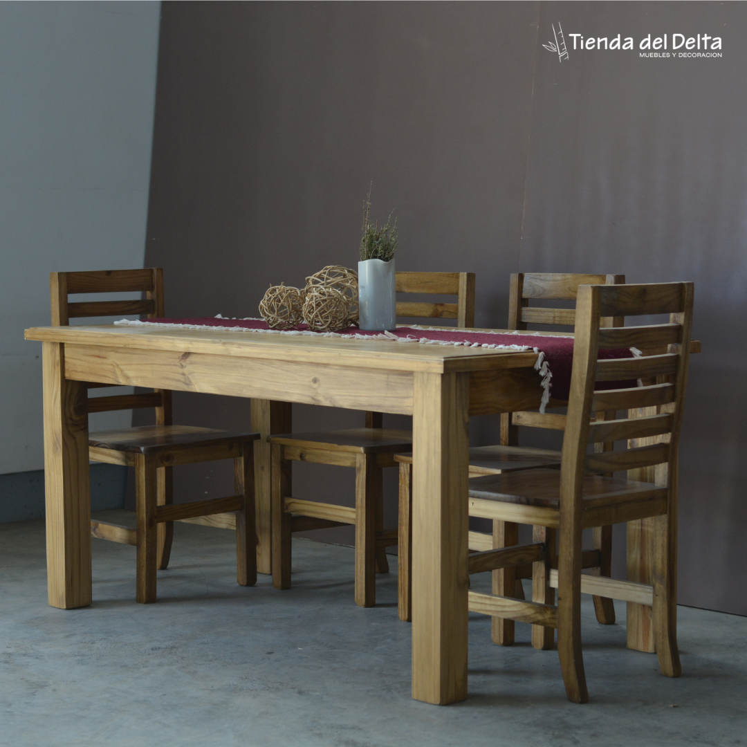 MESA COM ENCHAPADA X 1.40