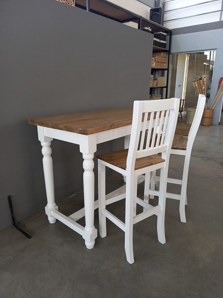 MESA ISLA TORNEADA 1.80X0.70 TE