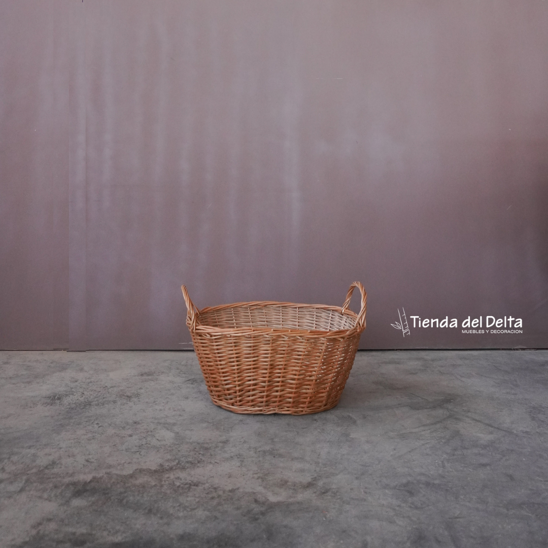 LEÑERO MIMBRE OVAL 60