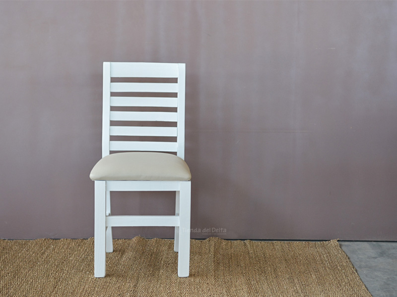 SILLA CON TAPA CRUDA TE