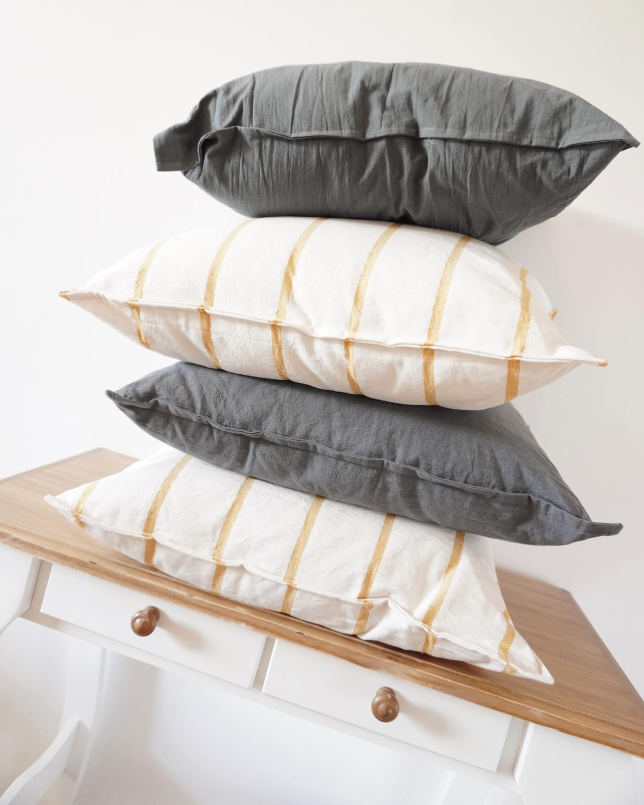 ALMOHADON TUSOR LISO 50X50