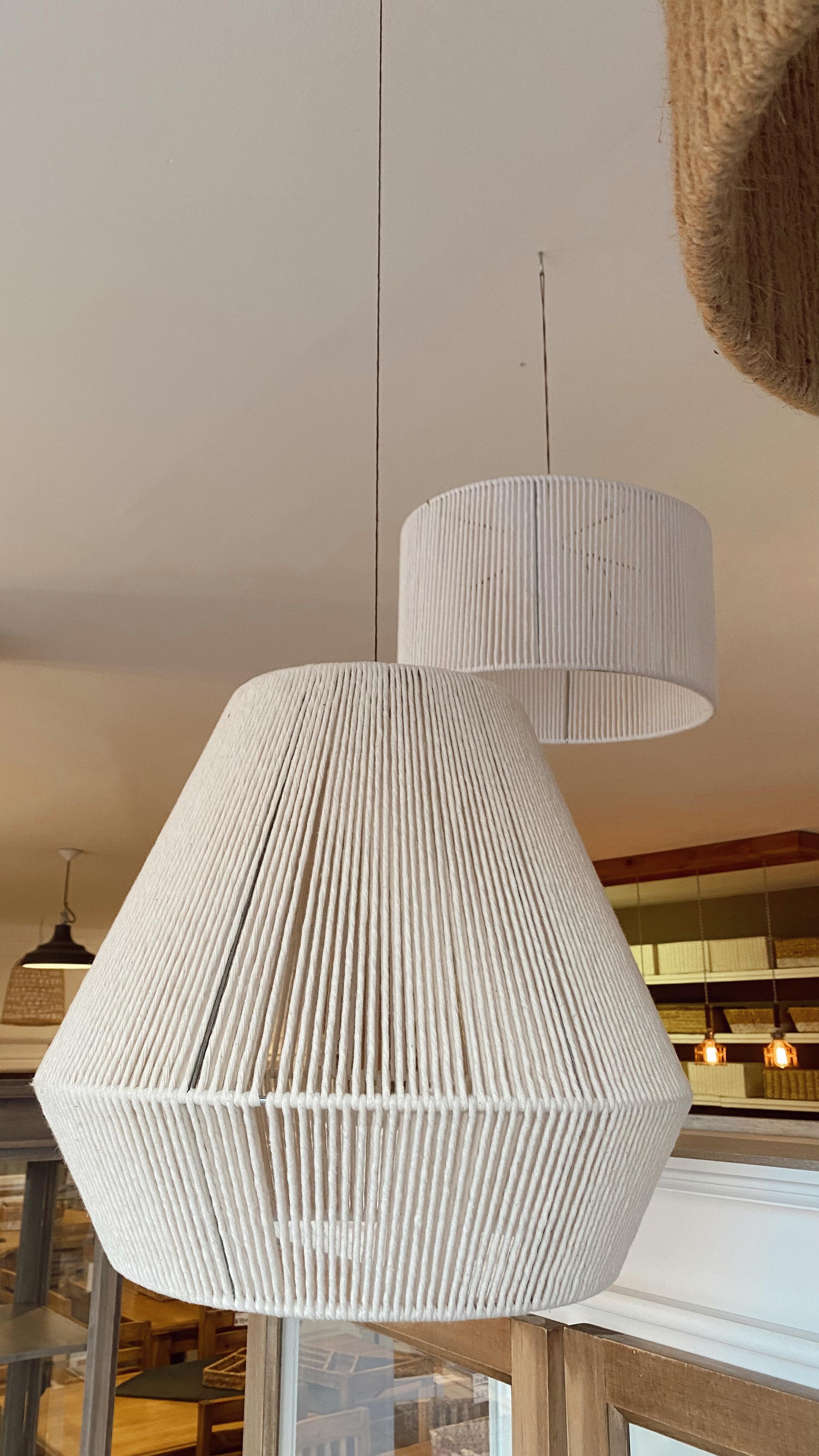 COLGANTE DIAMANTE ALGODÓN