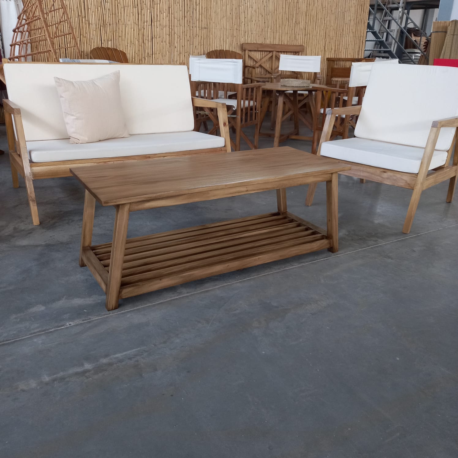 MESA RATONA ALAMO 1.20X50 CON PARRILLA