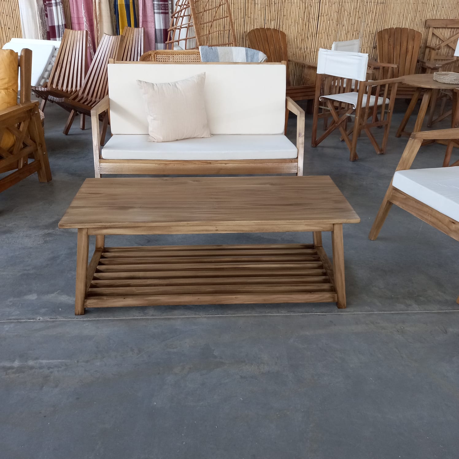 MESA RATONA ALAMO 1.40X0.50 CON PARRILLA